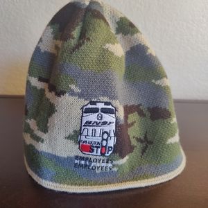 BNSF Camo Beanie Knit Cap